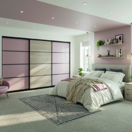 Doors_VOLANTE_RoseQuartzGlass_WhiteHalifaxOak Doors_VOLANTE_RoseQuartzGlass_WhiteHalifaxOak